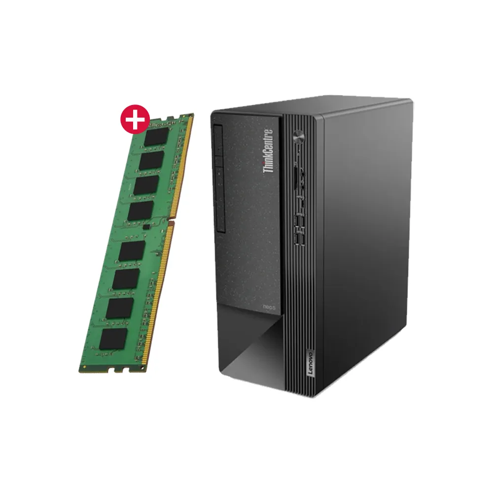 【Lenovo】+8G記憶體組★i5十核商用電腦(Neo 50t/i5-13400/8G/256G SSD+1T HDD/W11P)