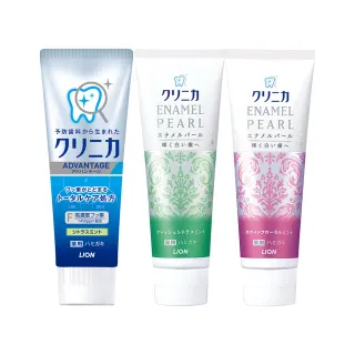【LION 獅王】固齒佳酵素牙膏3入組(酵素淨護/極致酵素亮白/pro酵素系列)