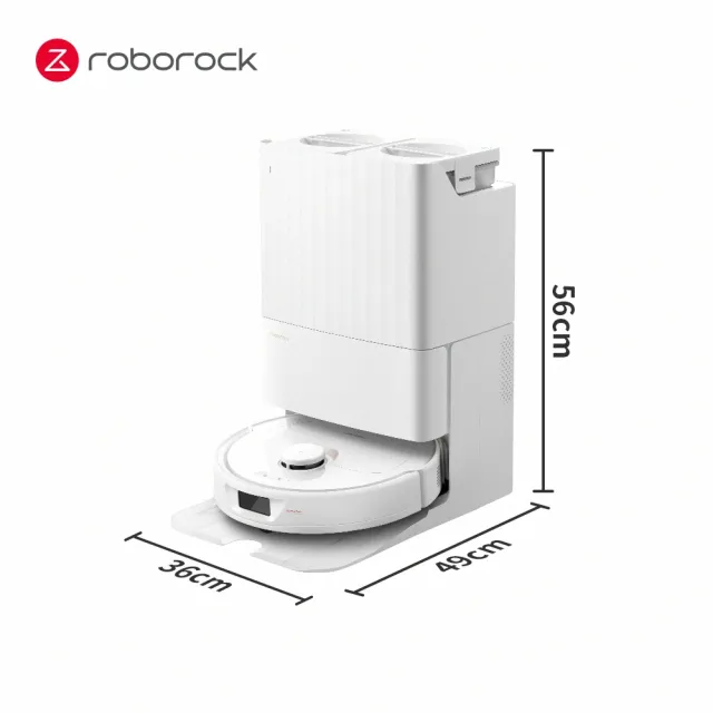 【Roborock 石頭科技】掃地機器人 Qrevo(自動回洗拖布/自動烘乾/自動集塵/動態甩尾拖地/45度熱風烘乾)