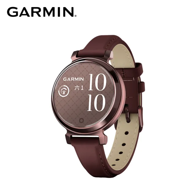 【GARMIN】Lily 2 智慧腕錶 經典款 皮革錶帶款