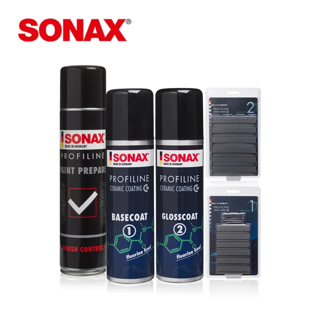 SONAX CC36 陶瓷鍍膜 加贈前導劑(軟結晶鍍膜、大容量包裝)