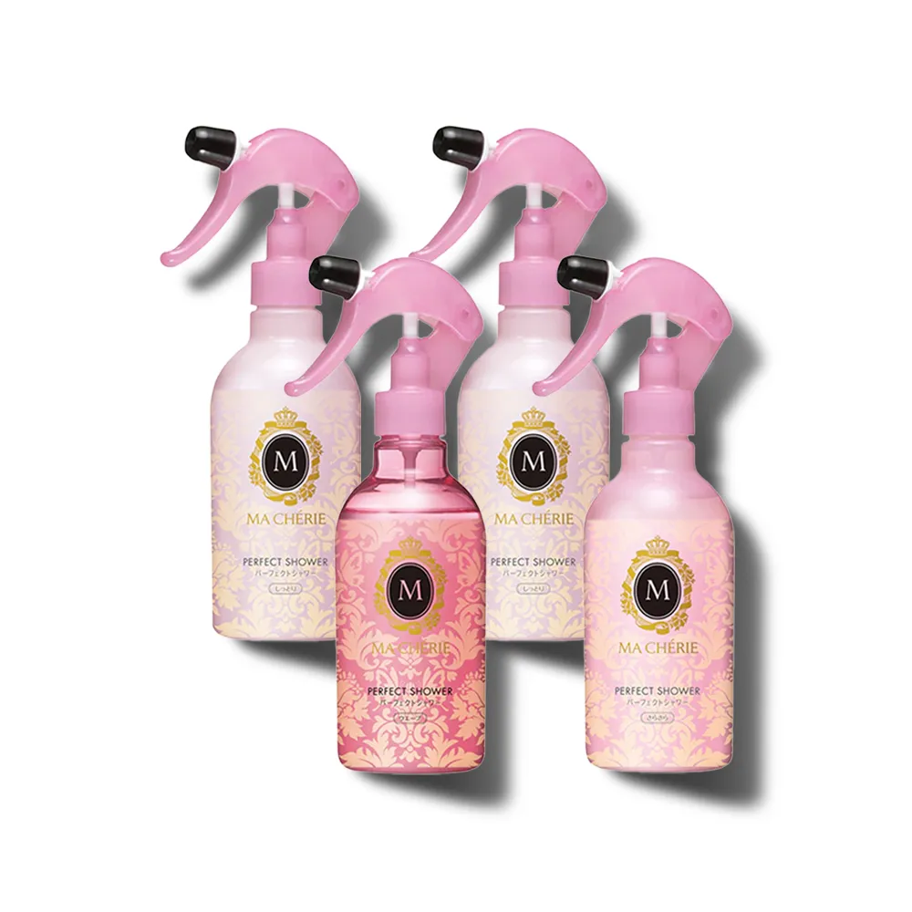 【MACHERIE 瑪宣妮】髮妝水 250ml x4入(保濕/清爽/捲髮)