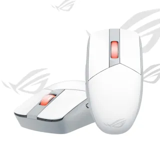 【ASUS 華碩】ROG STRIX IMPACT III Wireless  無線電競滑鼠 月光白