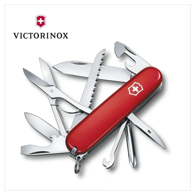 【VICTORINOX 瑞士維氏】Fieldmaster15用瑞士刀/紅(1.4713)（其他規格）