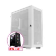 【華碩平台】i5十核 DUAL RTX3050 O6G{南風競II}電競機(i5-14400F/B760/16G D5/1TB)