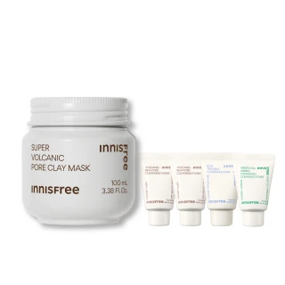 【INNISFREE】超級火山泥毛孔潔淨面膜100ml(粉刺吸塵器)