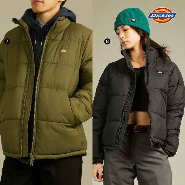 【Dickies】男女款寬鬆夾克/連帽外套/飛行外套(多款任選)