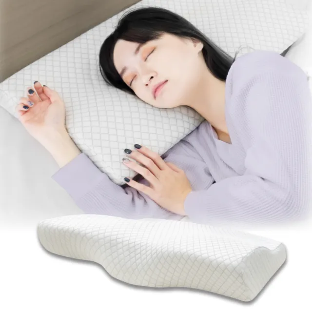 【Beroso 倍麗森】買一送一舒眠組合磁吸式眼罩+護頸枕頭(蒸氣熱敷眼罩 睡眠眼罩 支撐頸部 失眠)