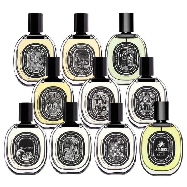 Diptyque 淡香精 75ml(肌膚之華/玫瑰之水/希臘無花果/譚道/花都之水/譚道/青厥.國際航空版)