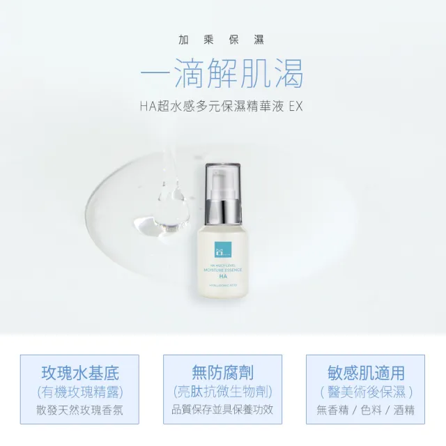 【MOMUS】HA-超水感多元保濕精華液(30ml)