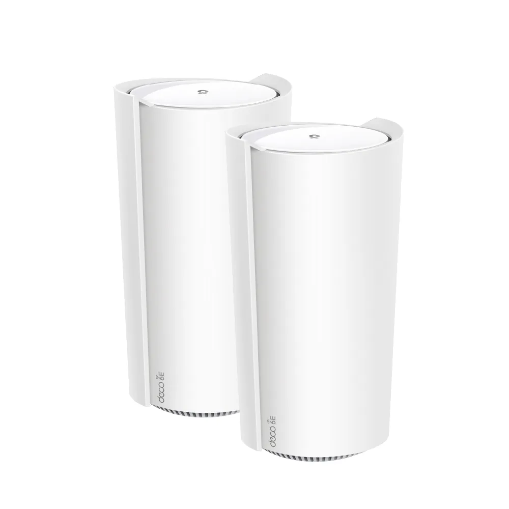 【TP-Link】二入組-Deco XE200 WiFi 6E AXE11000 三頻Gigabit 真Mesh 無線網路網狀路由器(Wi-Fi 6E分享器)