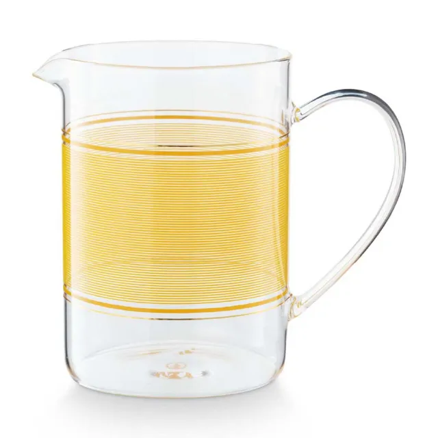 【PIP STUDIO】Chique Gold 水盅1.6ltr-黃(玻璃水壺)
