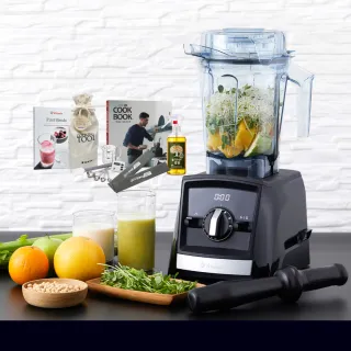 【美國Vitamix】超跑級全食物調理機Ascent領航者A2500i-時尚黑-台灣官方公司貨-陳月卿推薦(送工具組)