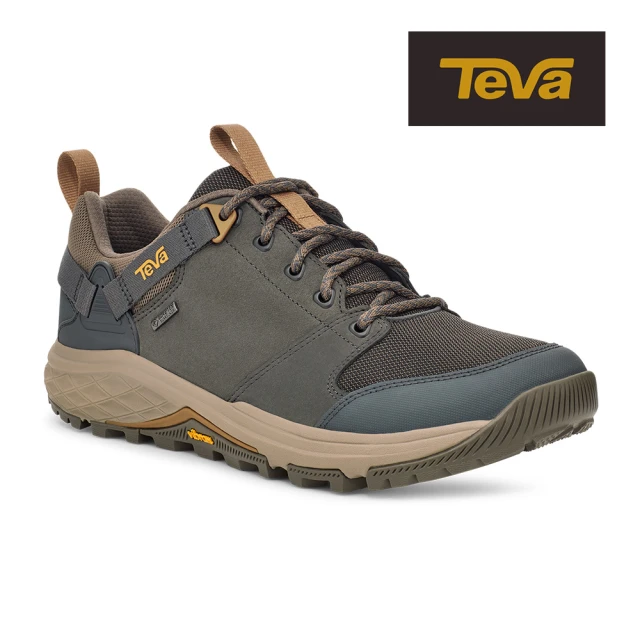 TEVA 男登山鞋 Gore-tex防水 黃金大底 低筒登山鞋 Grandview GTX Low 原廠(暗影棕藍-TV1134094DGC)