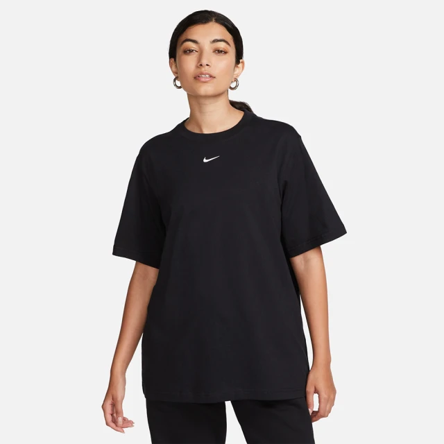 NIKE 耐吉 短袖上衣_女_黑色_AS W NSW TEE ESSNTL LBR(FD4150010)