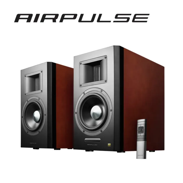 【AIRPULSE】A300 2.0聲道 藍牙喇叭音響(#音響 #主動喇叭 #桌上喇叭 #2.0聲道 #藍牙喇叭)