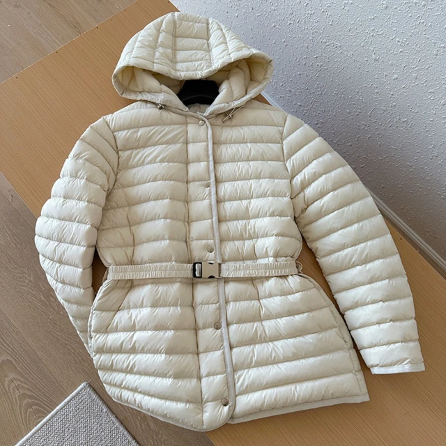 MONCLER 品牌經典連帽鵝黃色羽絨背心(鵝黃)優惠推薦