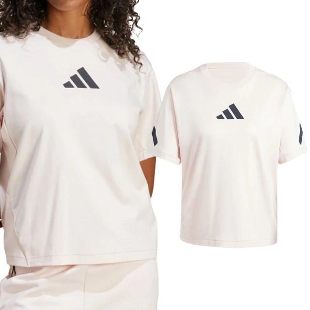 adidas 愛迪達 OTR B Tee 女款 粉色 運動 