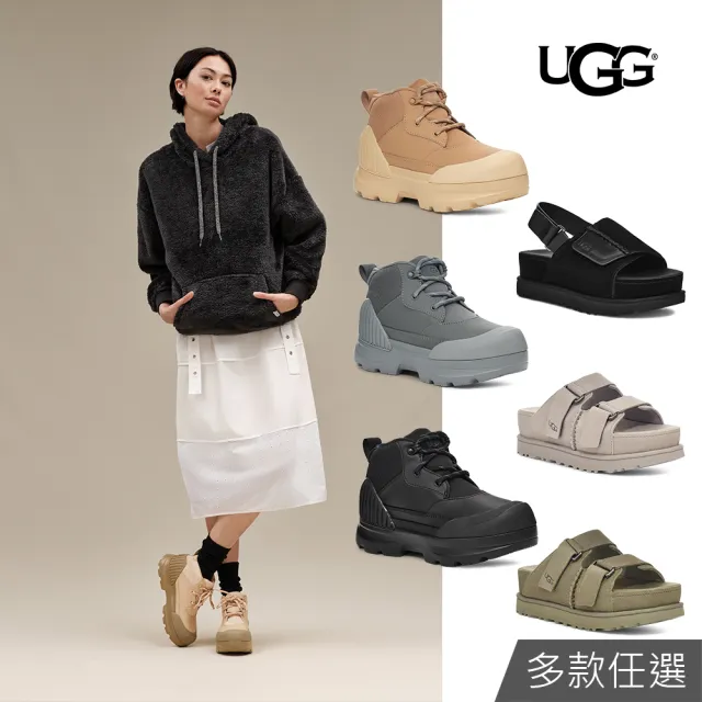 【UGG】女鞋/厚底拖鞋/真皮/雪靴/Goldenstar Hi Slide/Sling/Neumel X(多款任選)