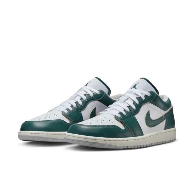 NIKE 耐吉 復古籃球鞋 休閒鞋_男_綠色_AIR JORDAN 1 LOW SE(FQ7687300)