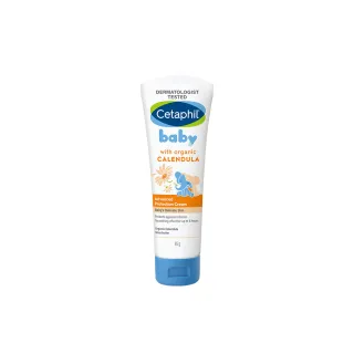 【Cetaphil 舒特膚】官方直營 Baby舒緩修護霜 85g(嬰兒臉部身體乳霜/金盞花/B5/尿囊素)