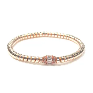 【HEMAKING】玫瑰金亮鑽手鍊