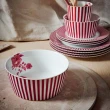 【PIP STUDIO】Royal Stripes 碗12cm-深粉