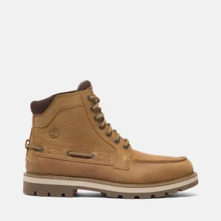 【Timberland 官方旗艦】男款小麥色皮革7孔休閒靴(A697HEN1)