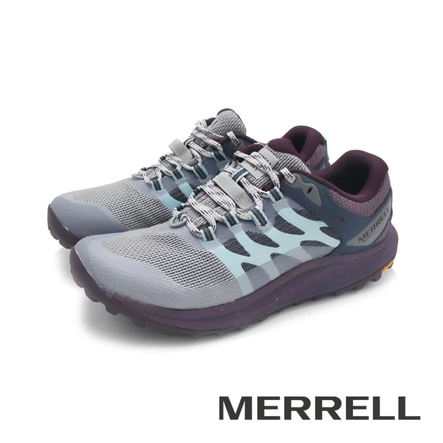 MERRELL 女 ANTORA 3 GORE-TEX 防水輕量越野健行鞋 女鞋(霧灰紫)