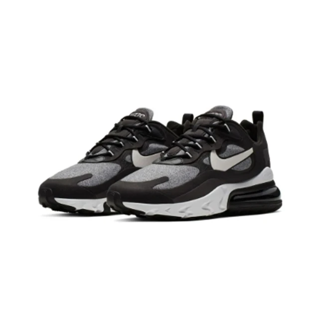 NIKE 耐吉 NIKE AIR MAX 270 REACT 黑白灰 氣墊 運動慢跑鞋 男鞋 AO4971-001