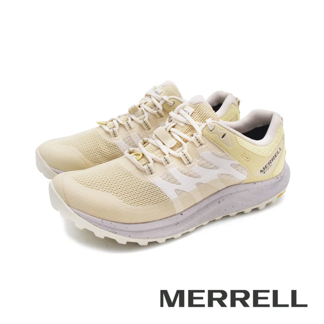 MERRELL 女 ANTORA 3 GORE-TEX 防水輕量越野健行鞋 女鞋(奶油黃)