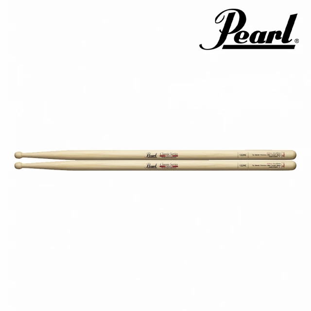 Pearl 122HC 山胡桃木鼓棒 日本製(原廠公司貨 商品保固有保障)