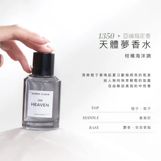 【KLOWER PANDOR】KP記憶香氛 FIRST TIME香水系列50ml-2入組(多款任選)