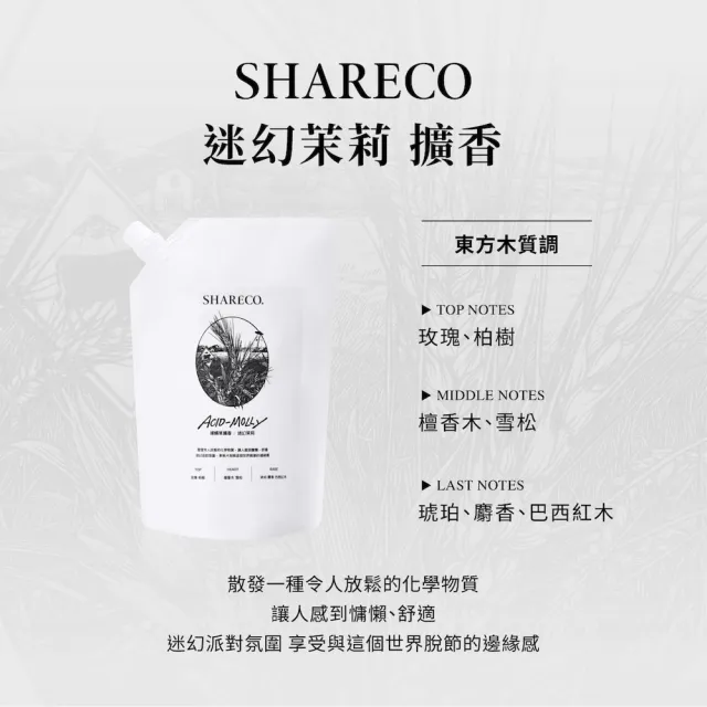 【SHARECO】捕蠅草迷幻空間擴香方瓶200ml/空瓶不含擴香棒&擴香液+擴香補充包450ml(多款任選)