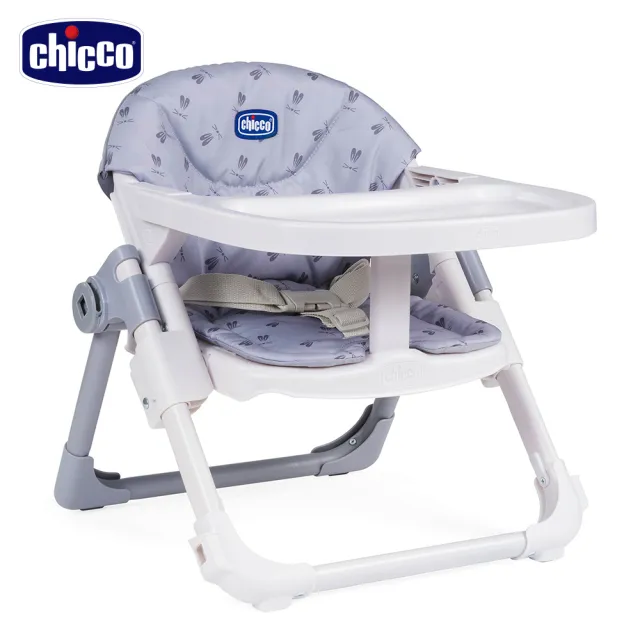 【Chicco】Chairy多功能成長攜帶式餐椅+感溫安全湯匙4入