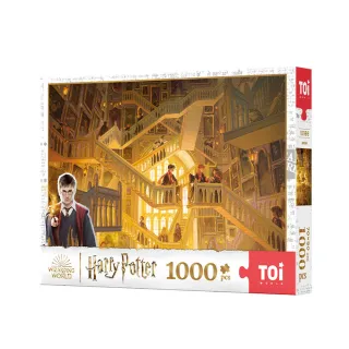 【TOi 圖益】拼圖1000片-哈利波特系列-霍格華茲特快列車(DIY生日插畫桌遊禮物 交換禮物)