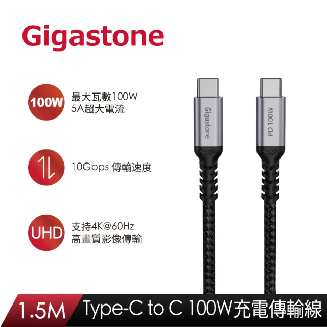 【GIGASTONE 立達】GaN 45W氮化鎵三孔充電器+C to C+C to Lightning快充雙線組(支援iPhone16/Mac充電頭)
