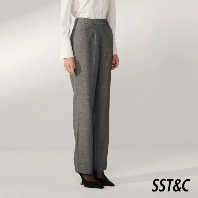 【SST&C】女裝 鐵灰色直筒版西裝褲01022408002(換季65折)