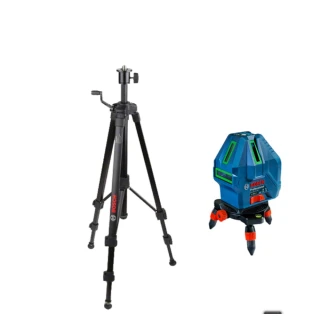 【BOSCH 博世】綠光五線雷射墨線儀(GLL 50-15XG空機 +BT150腳架)
