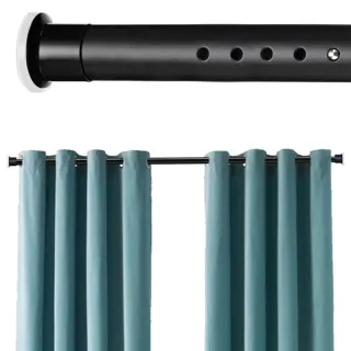 【媽媽咪呀】260-310cm加粗免打孔伸縮桿(窗簾桿 晾衣桿 曬衣桿 浴簾桿 門簾桿 掛衣架)