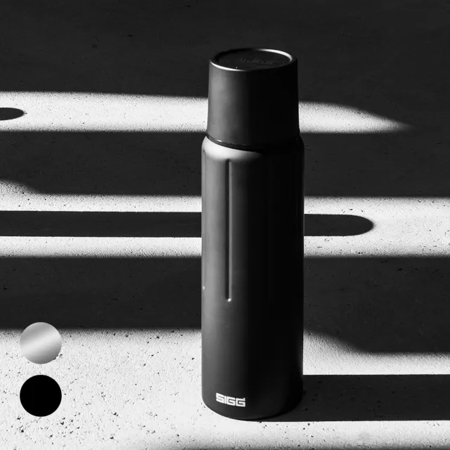 【SIGG】晶燦不鏽鋼保溫瓶 1000ml(食品級 304不鏽鋼 一體成型無接縫)