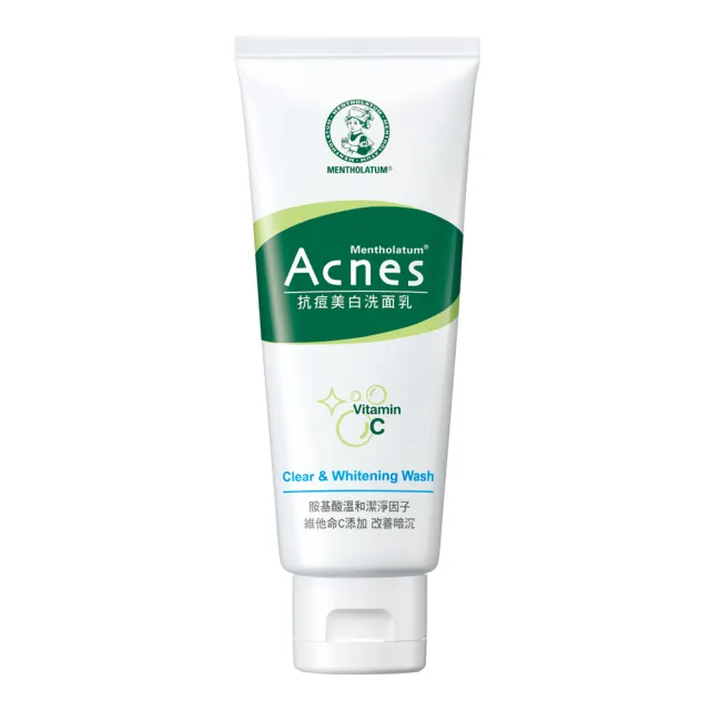 【曼秀雷敦】Acnes抗痘美白洗面乳(100g / 2入)