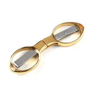 【金剪剪】合金不鏽鋼多功能折疊小剪刀(指甲剪 魚線剪 旅行8字迷你剪刀 隨身剪)