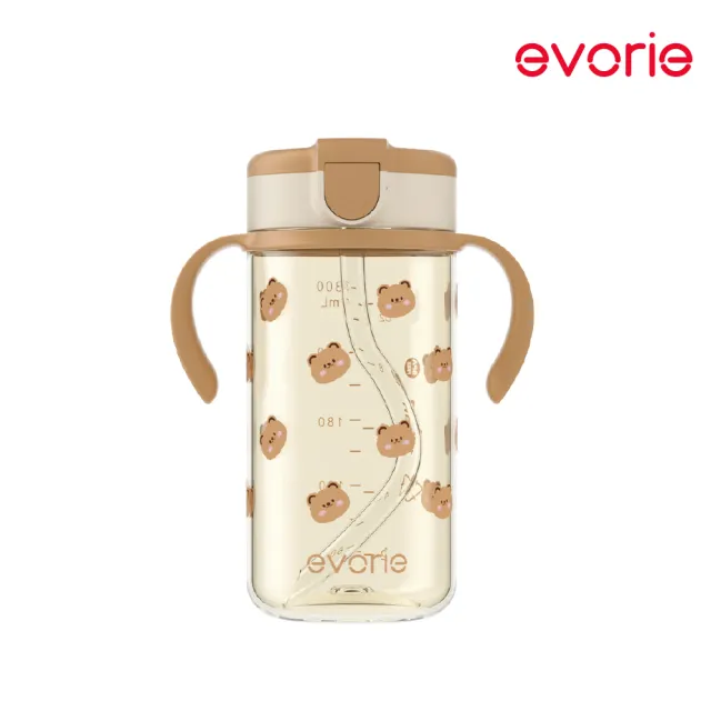 【Evorie】Tritan兒童水杯2入組 (300mL+380mL)