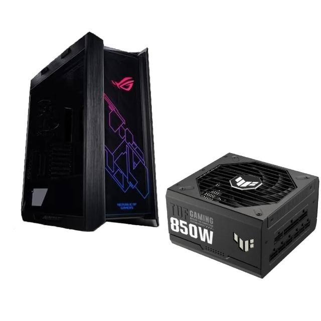 【ASUS 華碩】850W電源+機殼★TUF GAMING 850W ATX3.0 金牌電源供應器+GX601玻璃機殼(機殼+電源)