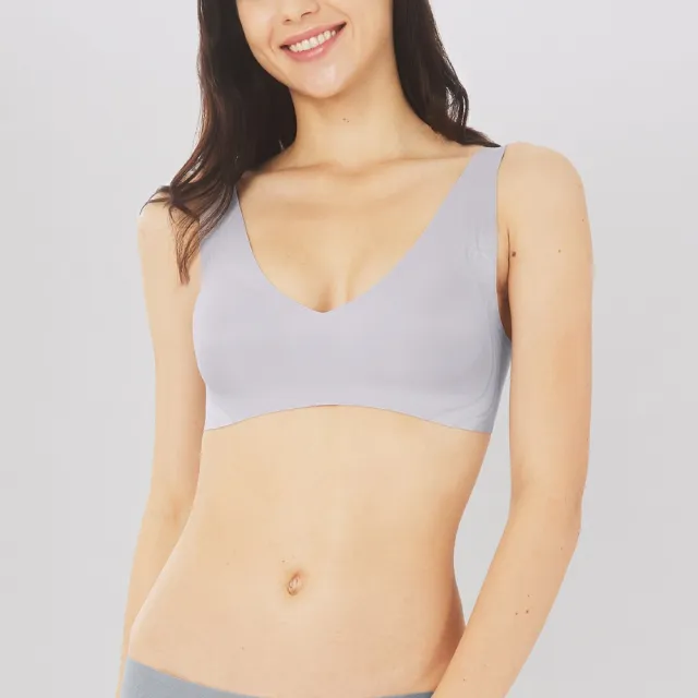 【sloggi】2件組/NEW ZERO FEEL SOFT BRA 全新零感系列後扣式V領內衣(多款選)