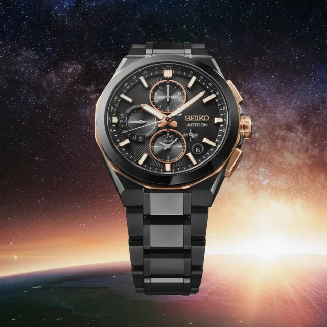 SEIKO 精工 Astron GPS 100週年 Solar 限量款衛星對時雙時區鈦金屬手錶(8X53-0AD0SD/SSH158J1)