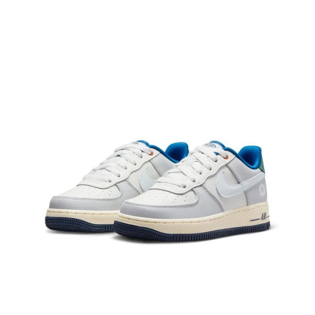 NIKE 耐吉 休閒鞋_女鞋 童鞋_白色_AIR FORCE 1 LV8 GS(HM3721111)