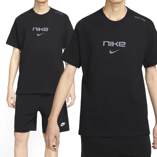 NIKE 耐吉 Tee M90 FW MBR CN 男款 黑色 運動 休閒 短T 寬鬆 棉質 針織 短袖 FZ5416-010