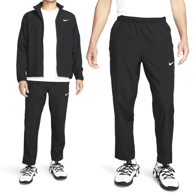 NIKE 耐吉 Form Pants 男款 黑色 褲子 直筒褲 小勾 長褲 FB7491-010